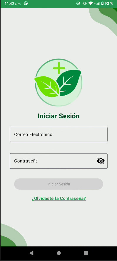 Inicio de Sesión